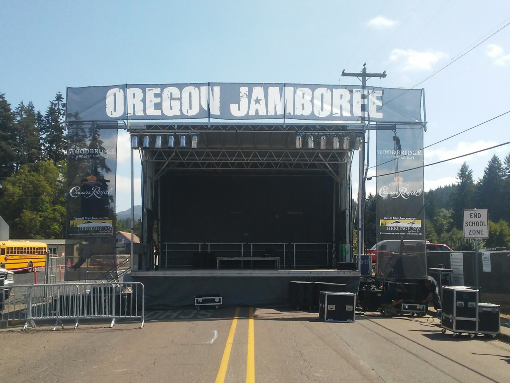 Oregon Jamboree Stages Northwest